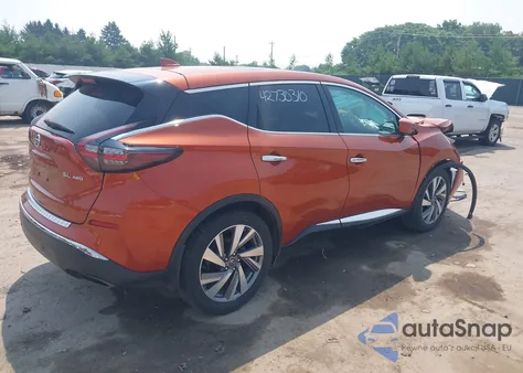2021 Nissan Murano Sl из США, поврежденный, VIN 5N1AZ2CS7MC141912